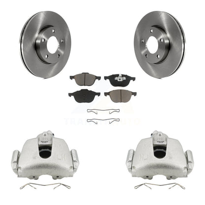 Kit de rotors d'étrier de frein à disque avant et de plaquettes en céramique pour Mazda 3 Sport