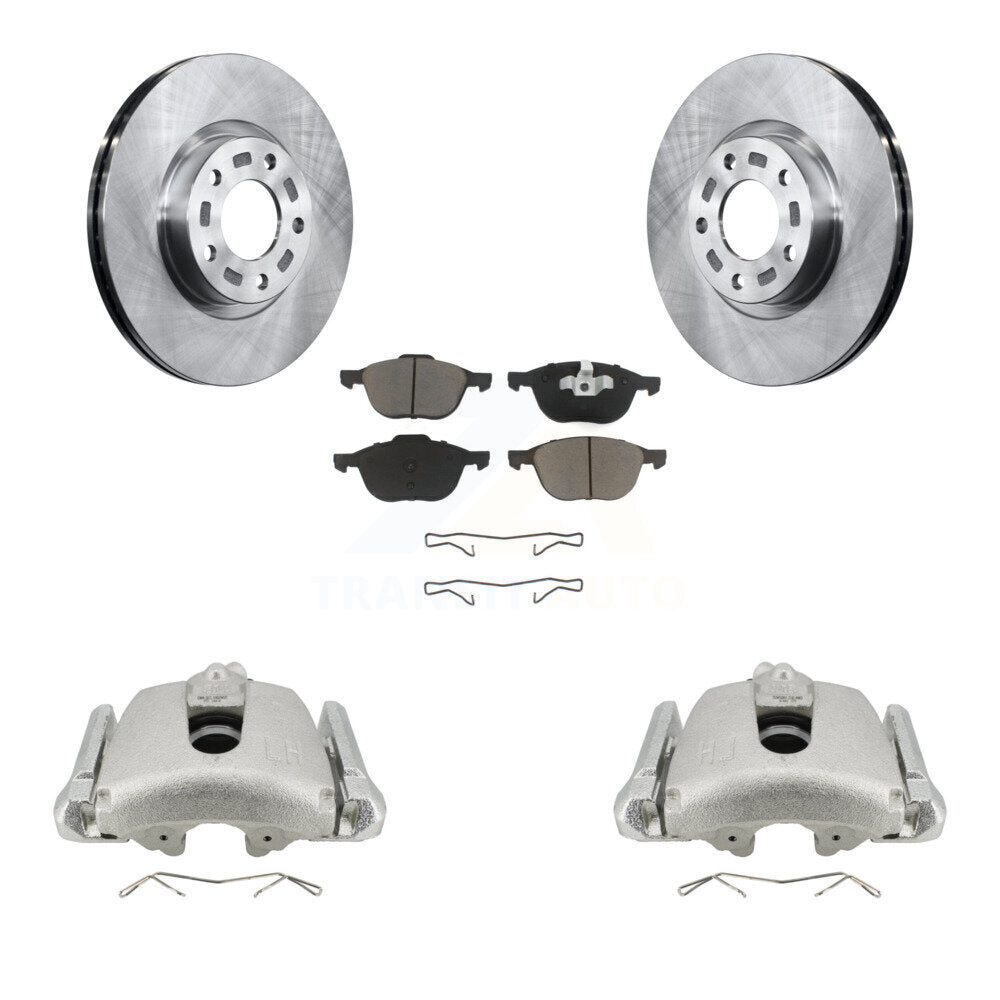 Kit de rotors d'étrier de frein à disque avant et de plaquettes en céramique pour Mazda 3 5 Sport