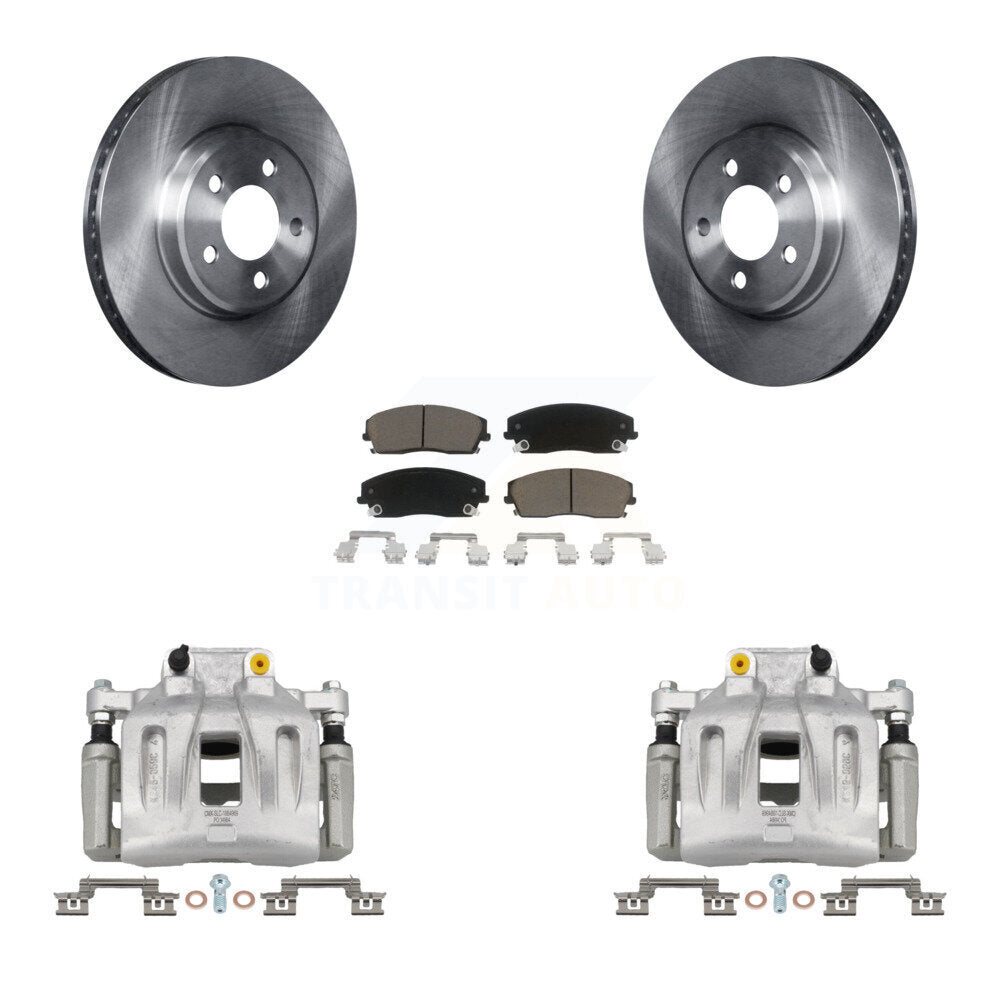 Kit de plaquettes en céramique pour Rotors d'étrier de frein avant, pour Dodge Chrysler 300 Charger Magnu
