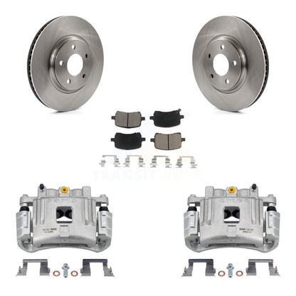 Kit de rotors d'étrier de frein à disque avant et de plaquettes en céramique pour Pontiac G6 KC8-100079C