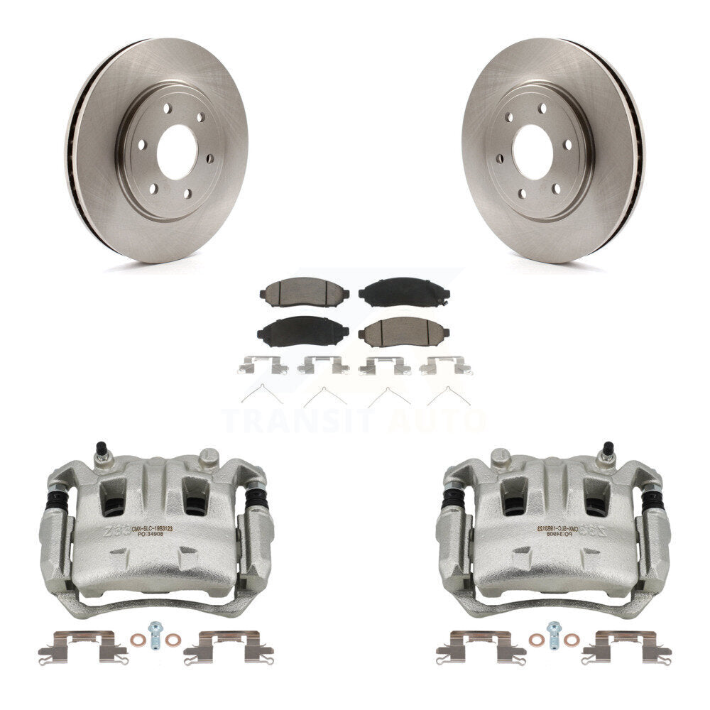 Kit de Rotor d'étrier de frein avant et de plaquettes en céramique, pour Nissan Frontier Suzuki Equato
