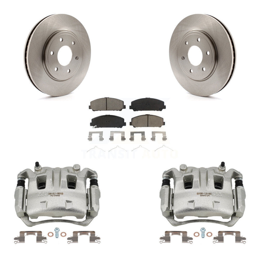 Kit de rotors d'étrier de frein à disque avant et de plaquettes en céramique pour Suzuki Equator