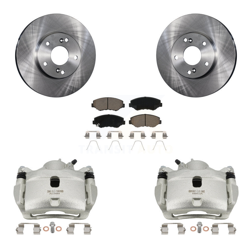 Kit de Rotor d'étrier de frein avant et de plaquettes en céramique, pour Honda Civic Accord adapté à Acura IL