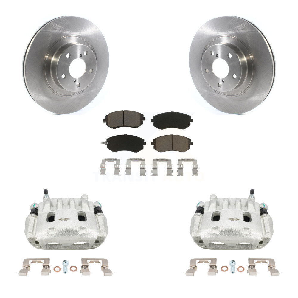 Rotors d'étrier de frein avant et Kit de plaquettes en céramique pour Subaru Outback Forester Imprez