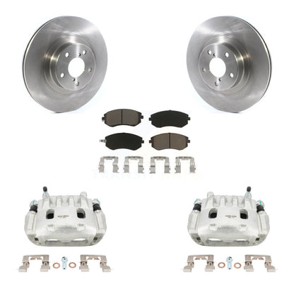 Rotors d'étrier de frein avant et Kit de plaquettes en céramique pour Subaru Outback Forester Imprez