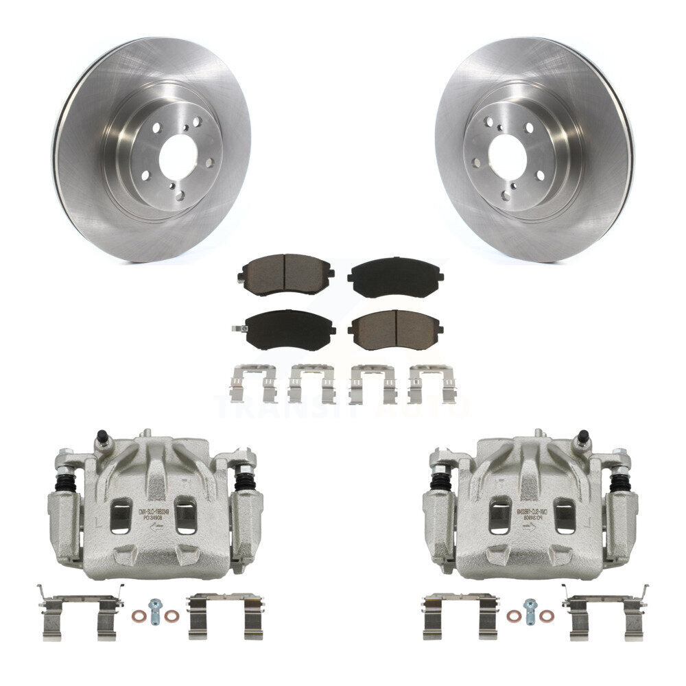 Kit de rotors d'étrier de frein à disque avant et de plaquettes en céramique pour Subaru Legacy