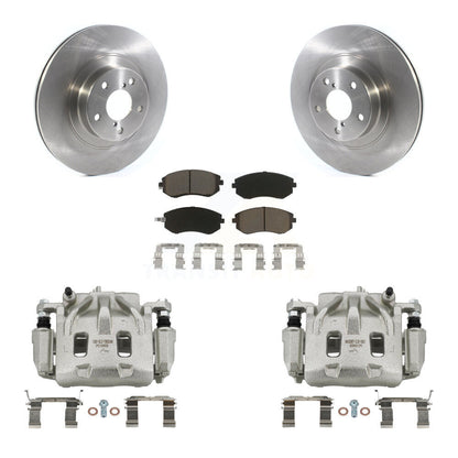 Kit de rotors d'étrier de frein à disque avant et de plaquettes en céramique pour Subaru Legacy