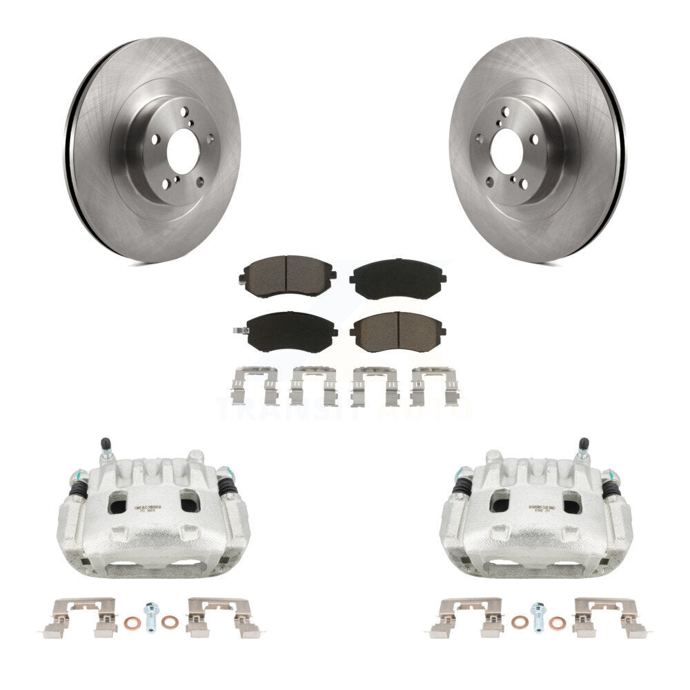 Rotors d'étrier de frein avant et Kit de plaquettes en céramique pour Subaru Forester Impreza Outbac