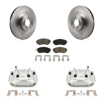Rotors d'étrier de frein avant et Kit de plaquettes en céramique pour Subaru Forester Impreza Outbac