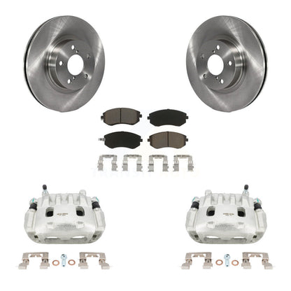 Kit de rotors d'étrier de frein à disque avant et de plaquettes en céramique pour Subaru Legacy