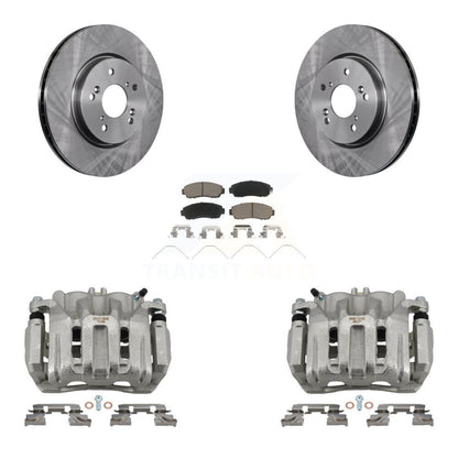 Kit de Rotor d'étrier de frein à disque avant et de plaquettes en céramique, pour Honda CR-V Crosstour Accor