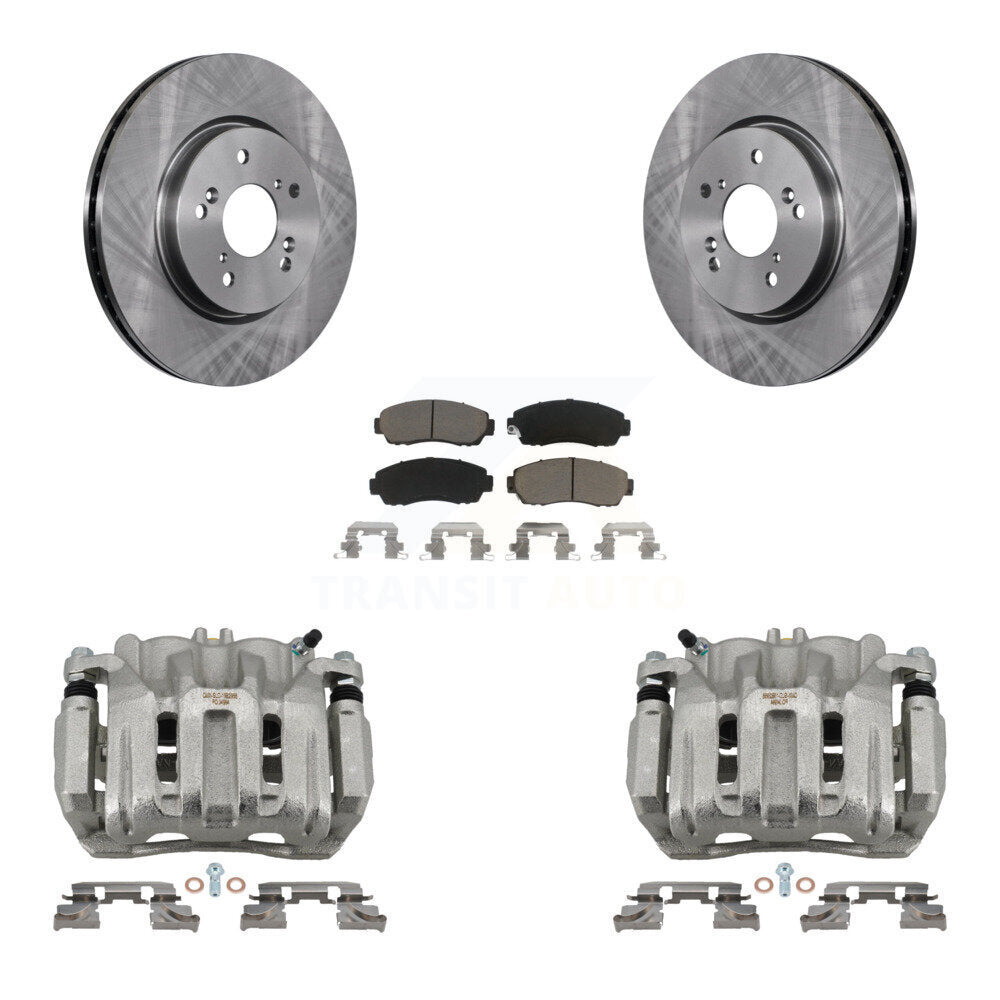 Kit de Rotor d'étrier de frein à disque avant et de plaquettes en céramique, pour Honda CR-V Acura RDX Accor