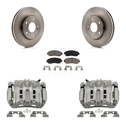 Kit de rotors d'étrier de frein à disque avant et de plaquettes en céramique pour Honda Odysse 2005-2010