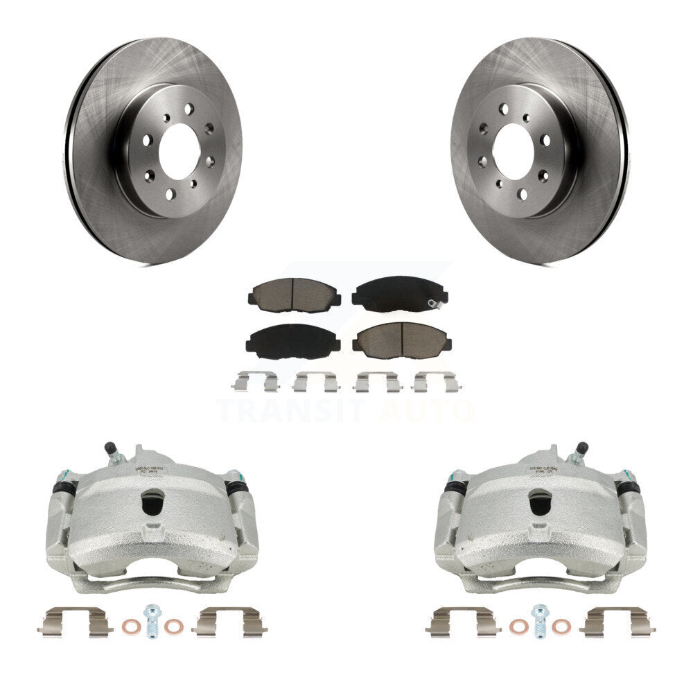 Kit de Rotors d'étrier de frein à disque avant et de plaquettes en céramique pour Honda Civic KC8-100120