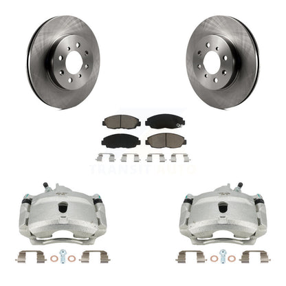 Kit de Rotors d'étrier de frein à disque avant et de plaquettes en céramique pour Honda Civic KC8-100120