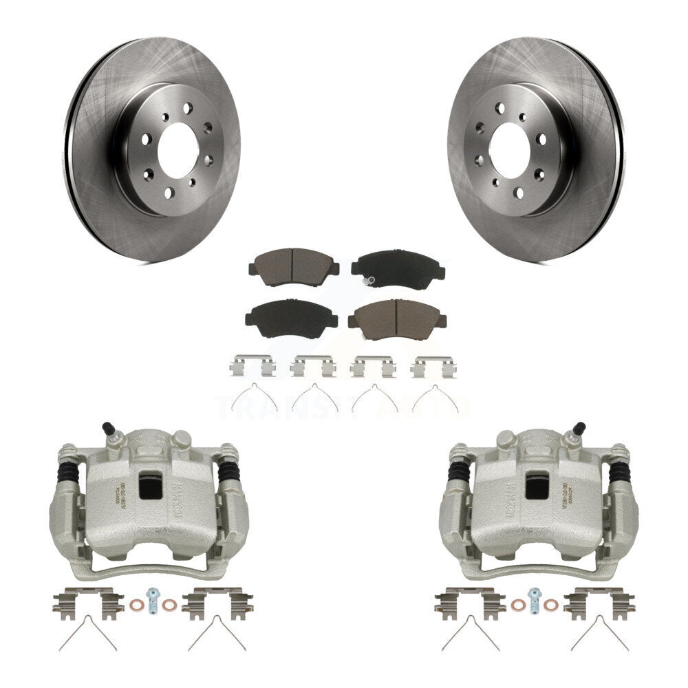 Kit de Rotors d'étrier de frein à disque avant et de plaquettes en céramique pour Honda Civic KC8-100121