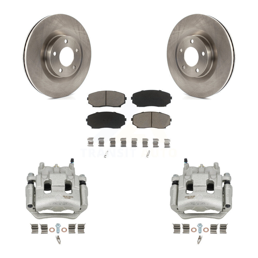 Kit de Rotors d'étrier de frein à disque avant et de plaquettes en céramique pour Ford Edge Lincoln MKX