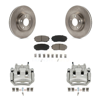 Kit de Rotors d'étrier de frein à disque avant et de plaquettes en céramique pour Ford Edge Lincoln MKX