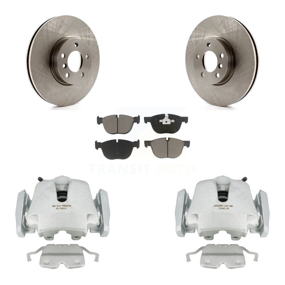 Kit de rotors d'étrier de frein à disque avant et de plaquettes en céramique pour BMW X5 X6 KC8-100125C