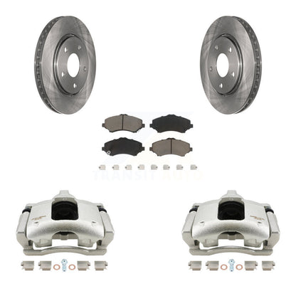 Kit de rotors d'étrier de frein à disque avant et de plaquettes en céramique pour Dodge Journe 2009-2011