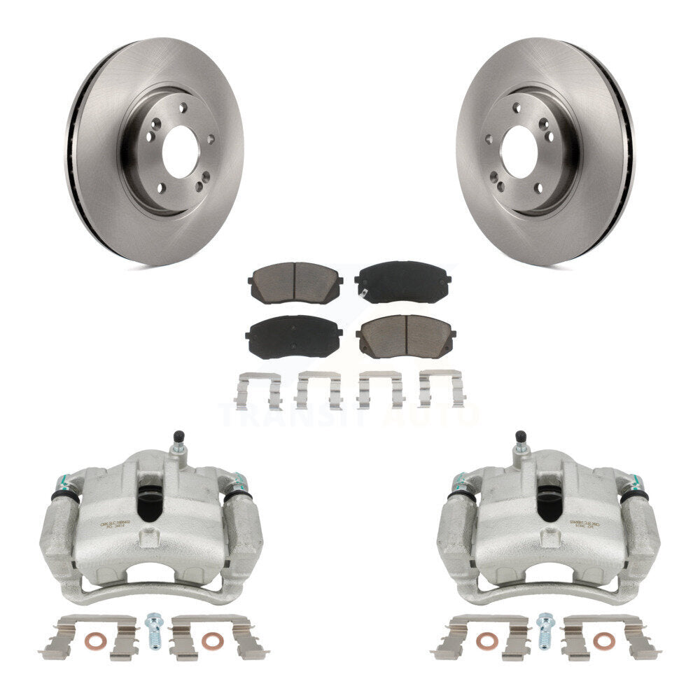 Kit de Rotor d'étrier de frein à disque avant et de plaquettes en céramique, pour Hyundai Tucson Kia Sportag