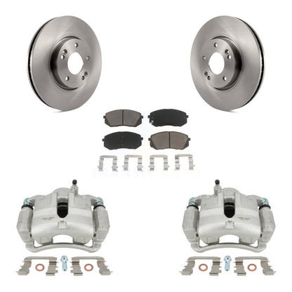 Kit de Rotor d'étrier de frein à disque avant et de plaquettes en céramique, pour Hyundai Tucson Kia Sportag