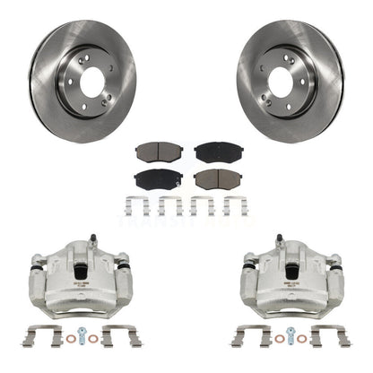 Rotors d'étrier de frein avant et Kit de plaquettes en céramique, pour Hyundai Tucson Kia Sportage FW