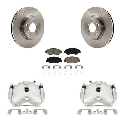 Kit de Rotors d'étrier de frein à disque avant et de plaquettes en céramique pour Honda Civic Acura ILX