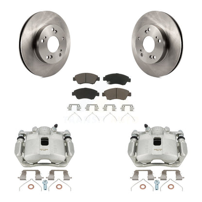 Kit de Rotors d'étrier de frein à disque avant et de plaquettes en céramique pour Honda Civic Acura ILX