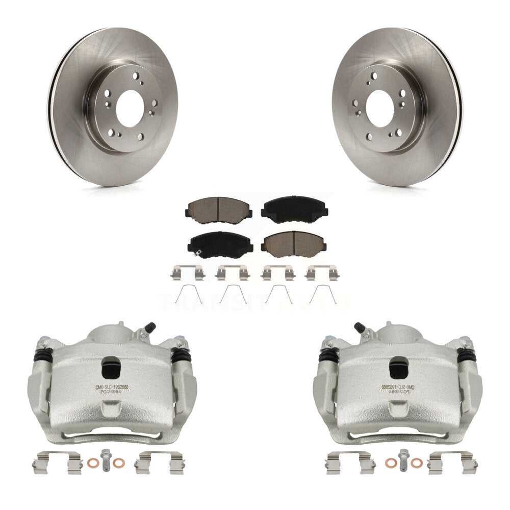 Kit de rotors d'étrier de frein à disque avant et de plaquettes en céramique pour Acura ILX 2.0L 2013