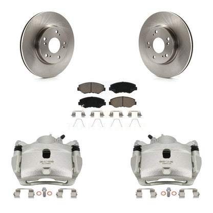 Kit de rotors d'étrier de frein à disque avant et de plaquettes en céramique pour Acura ILX 2.0L 2013