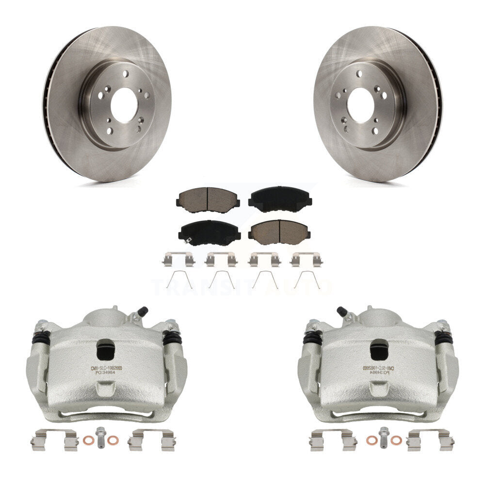 Kit de Rotors d'étrier de frein à disque avant et de plaquettes en céramique pour Honda Civic KC8-100139