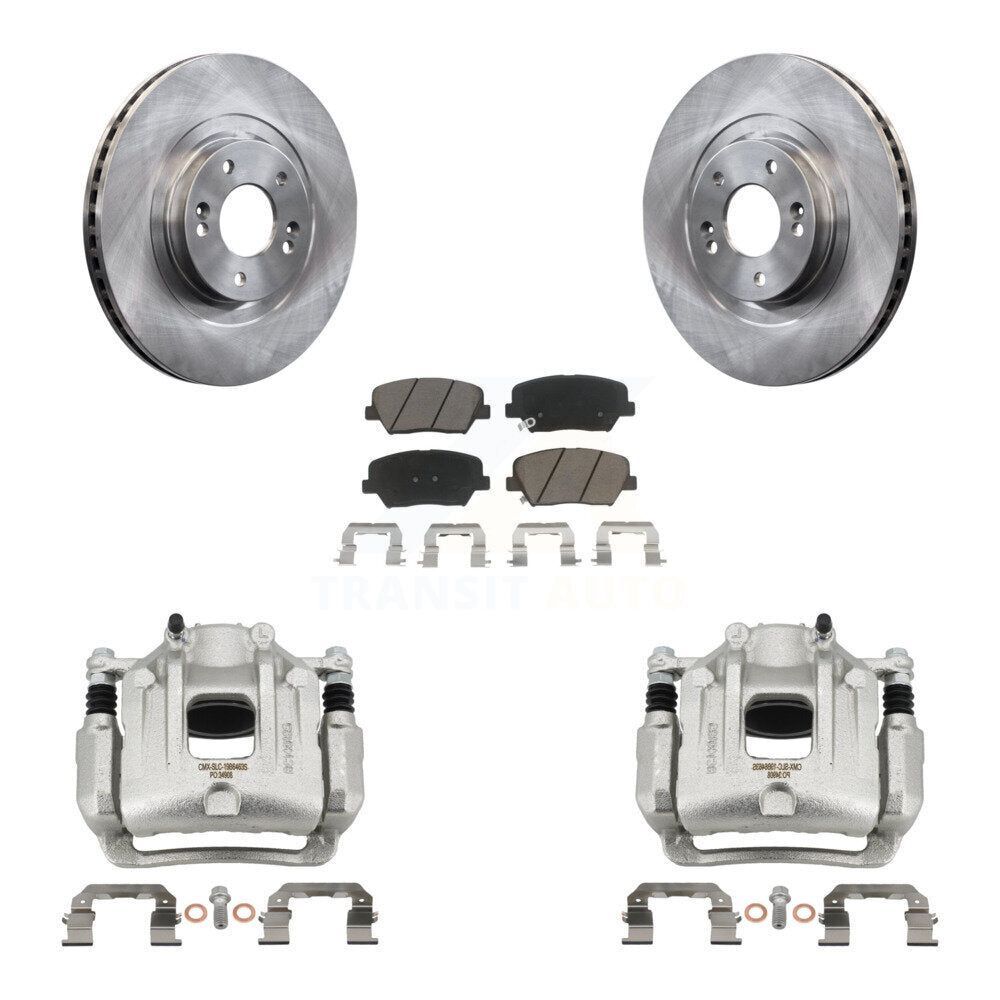 Kit de plaquettes de frein en céramique, Rotor d'étrier de frein avant, pour Hyundai Santa Fe Sport Kia Sorent
