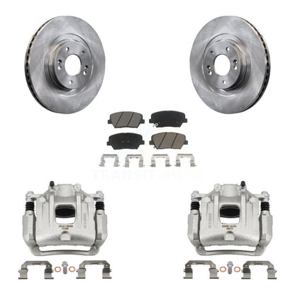 Kit de plaquettes de frein en céramique, Rotor d'étrier de frein avant, pour Hyundai Santa Fe Sport Kia Sorent
