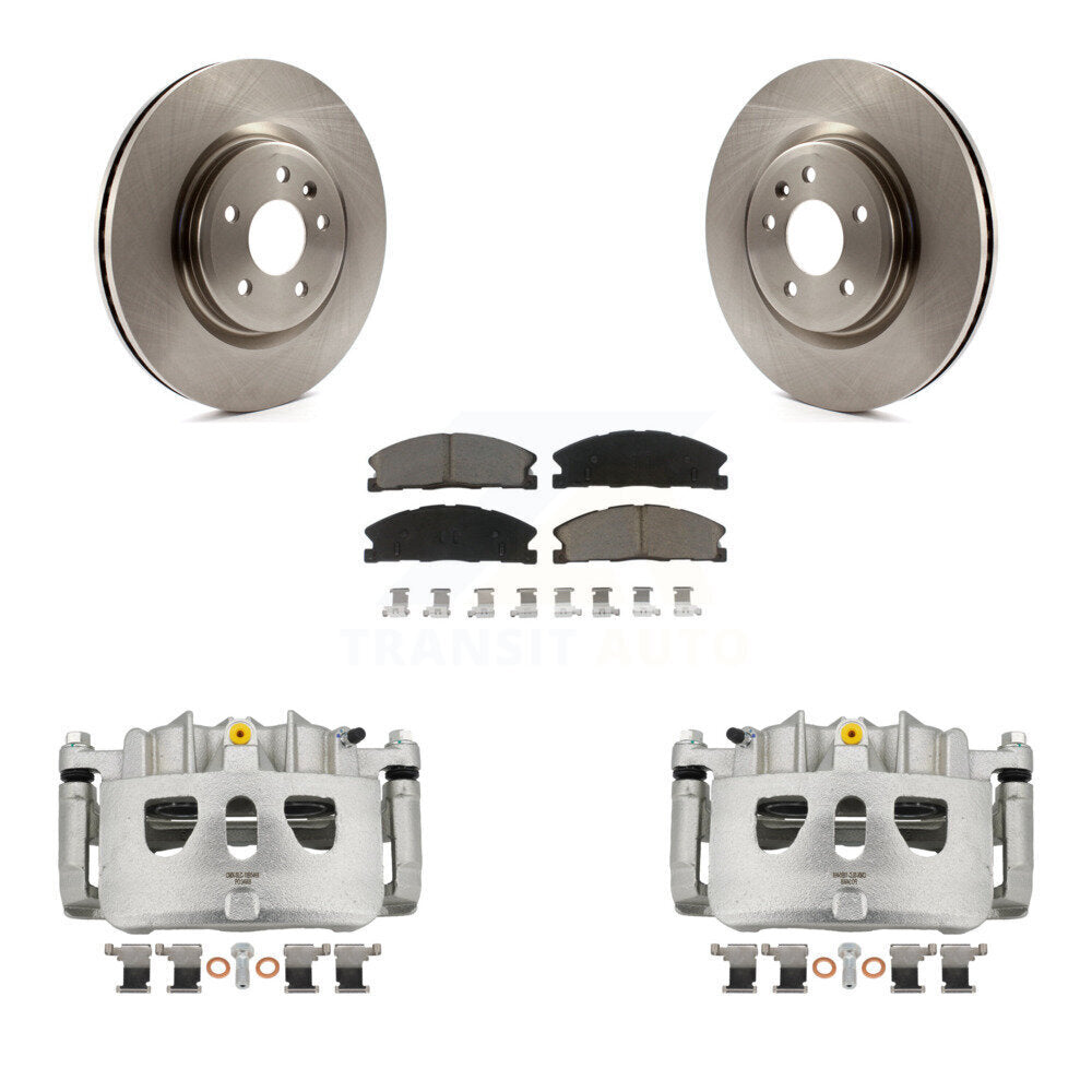 Rotors d’étrier de frein à disque avant et kit de plaquettes en céramique pour Ford Explorer Spor 2013