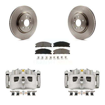 Rotors d’étrier de frein à disque avant et kit de plaquettes en céramique pour Ford Explorer Spor 2013
