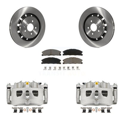 Kit de Rotor d'étrier de frein avant et de plaquettes en céramique, pour Ford Explorer Flex Taurus Polic