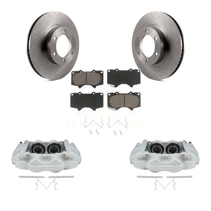 Rotors d’étrier de frein à disque avant et kit de plaquettes en céramique pour Lexus GX470 2003-2009
