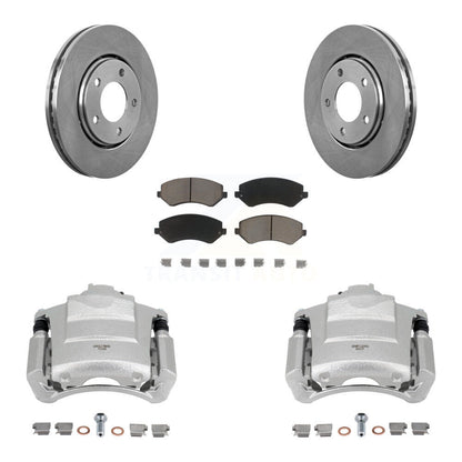 Kit de plaquettes en céramique pour Rotors d'étrier de frein avant, pour Dodge caravane Grand Chrysler Tow