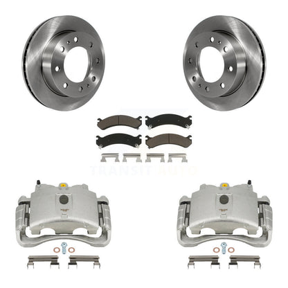 Kit de plaquettes en céramique pour Rotors d'étrier de frein avant, pour GMC Chevrolet Sierra 2500 HD 350