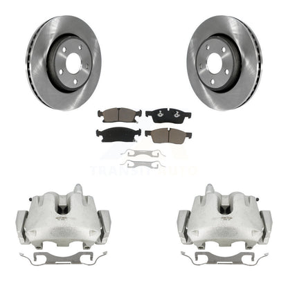 Kit de plaquettes en céramique pour Rotors d'étrier de frein avant, pour Jeep Grand Cherokee Dodge Durang