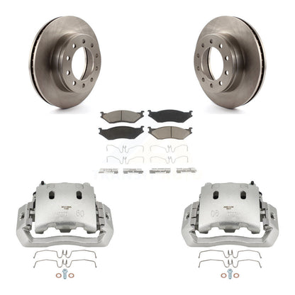 Kit de plaquettes en céramique pour Rotors d'étrier de frein avant, pour Ford F-450 Super Duty F-550 CF50