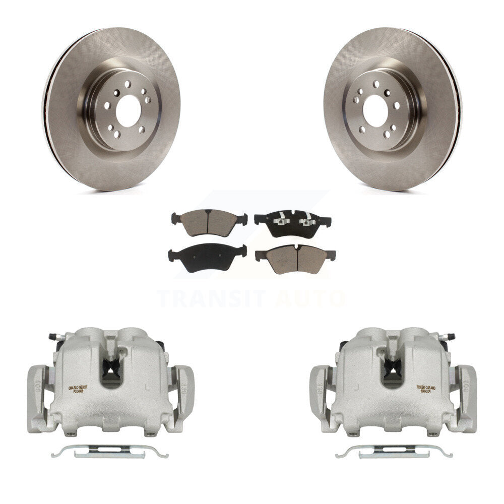Rotors d'étrier de frein à disque avant et Kit de plaquettes en céramique pour Mercedes-Benz ML350 R35