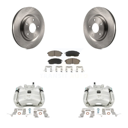 Kit de rotors d'étrier de frein à disque avant et de plaquettes en céramique pour Nissan Sentra Juke