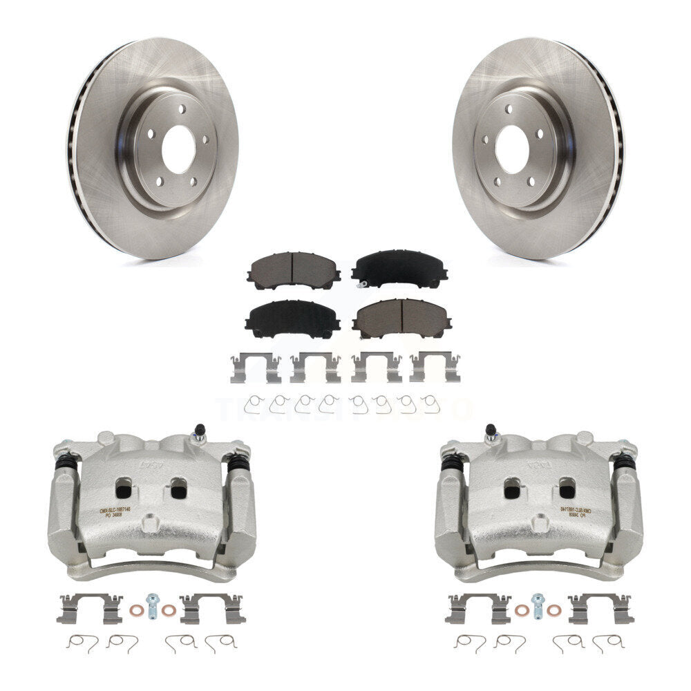 Kit de rotors d'étrier de frein à disque avant et de plaquettes en céramique pour Nissan Rogue