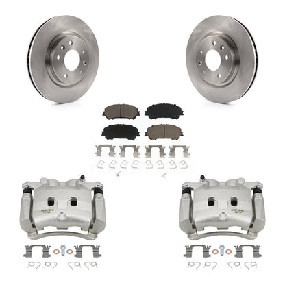 Kit de rotors d'étrier de frein à disque avant et de plaquettes en céramique pour Nissan Rogue