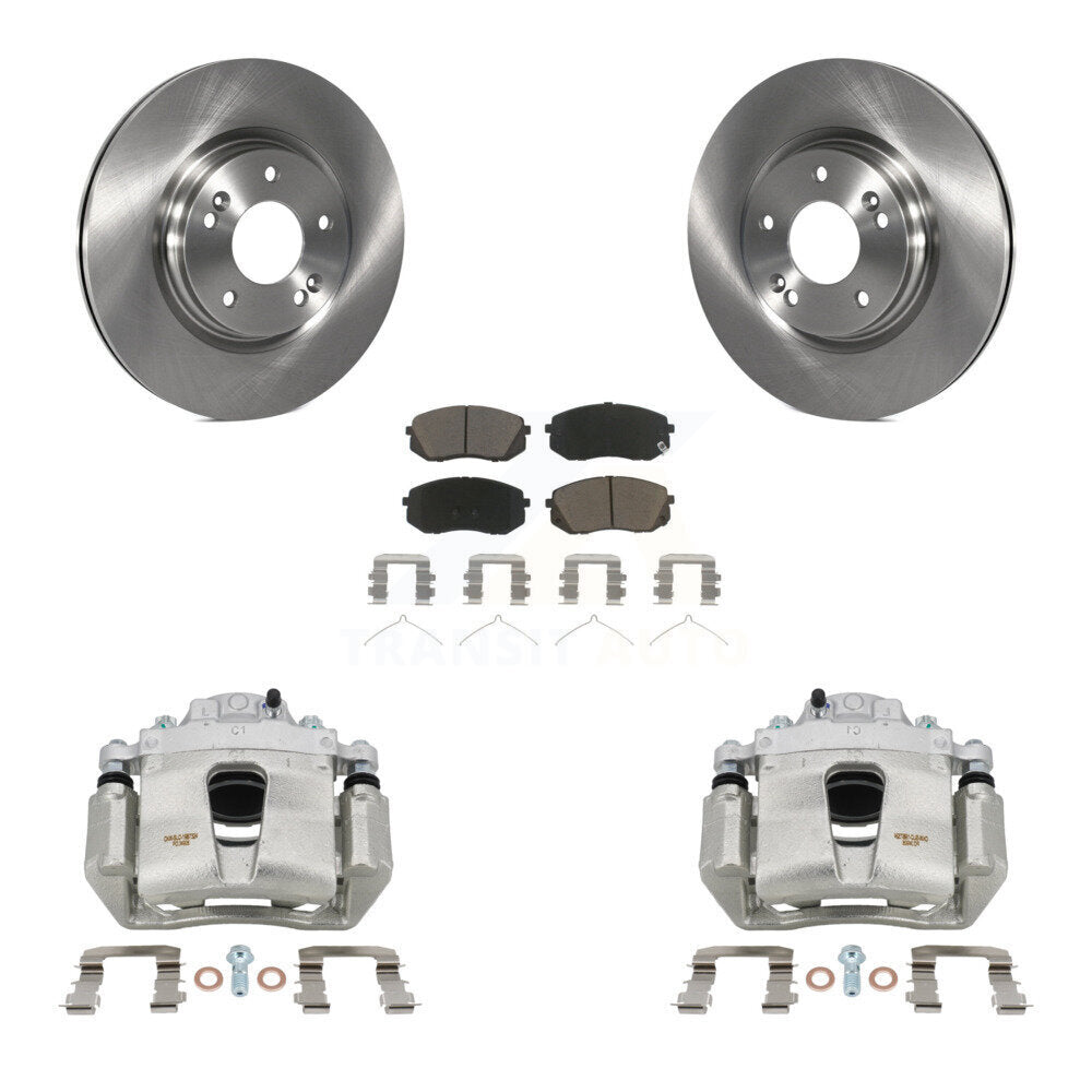 Kit de Rotor d'étrier de frein avant et de plaquettes en céramique, pour Hyundai Sonata Kia Kona Electri