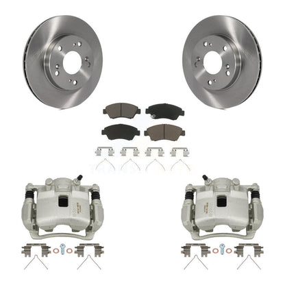 Kit de Rotors d'étrier de frein à disque avant et de plaquettes en céramique pour Honda Civic KC8-100203