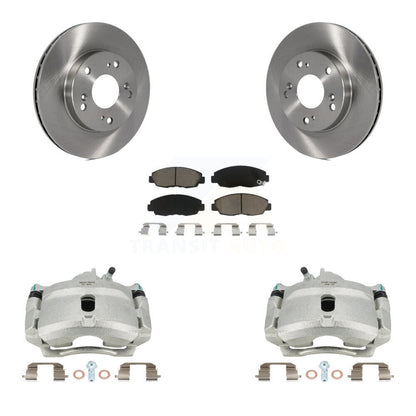 Kit de Rotors d'étrier de frein à disque avant et de plaquettes en céramique pour Honda Civic KC8-100204