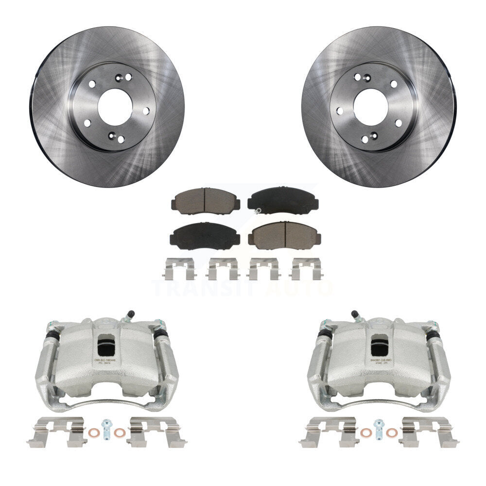 Kit de Rotors d'étrier de frein à disque avant et de plaquettes en céramique pour Honda Civic Acura CSX